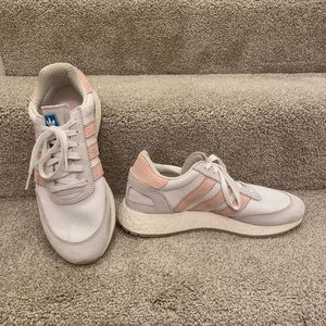 NWOT Adidas Sneakers Pink, Grey and White